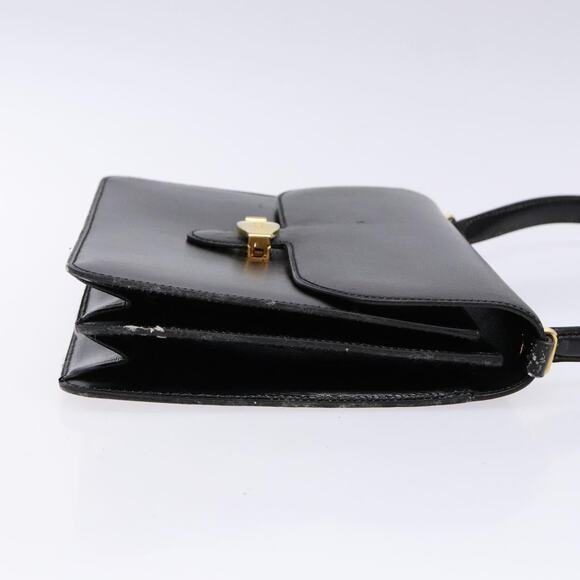 DIOR Shoulder Bag Leather Black Gold - Picture 4 of 13